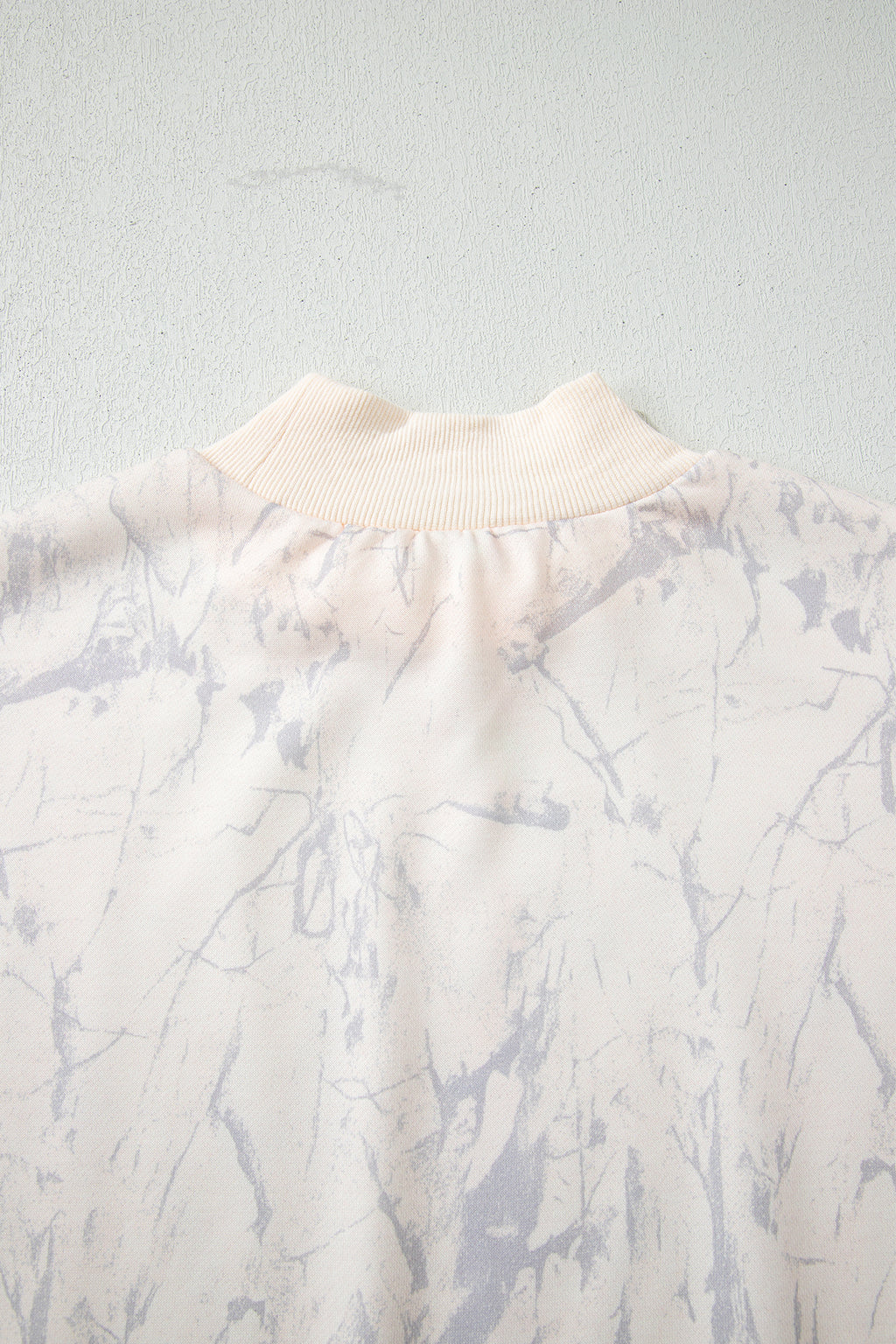 Khaki Camo Print Jogger Pants Set