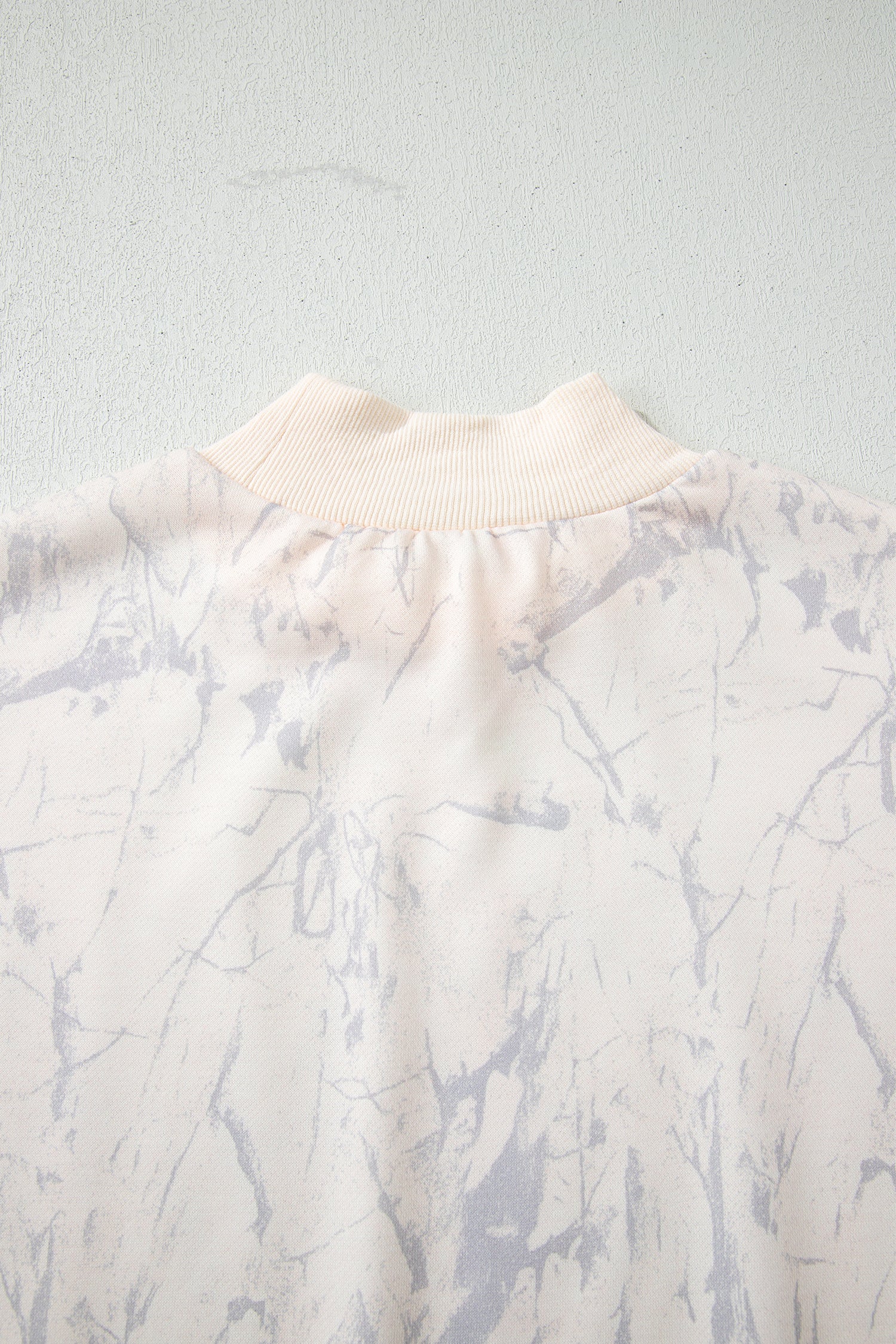 Khaki Camo Print Jogger Pants Set