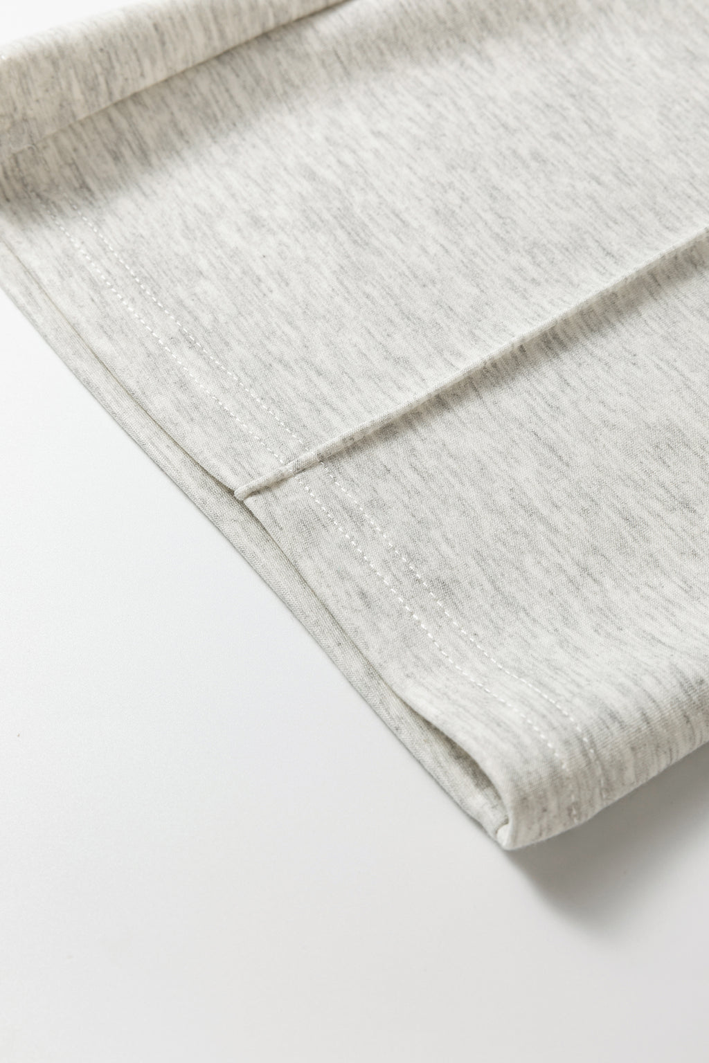 Light Grey Half Zip Polo Tee Casual Pant Set