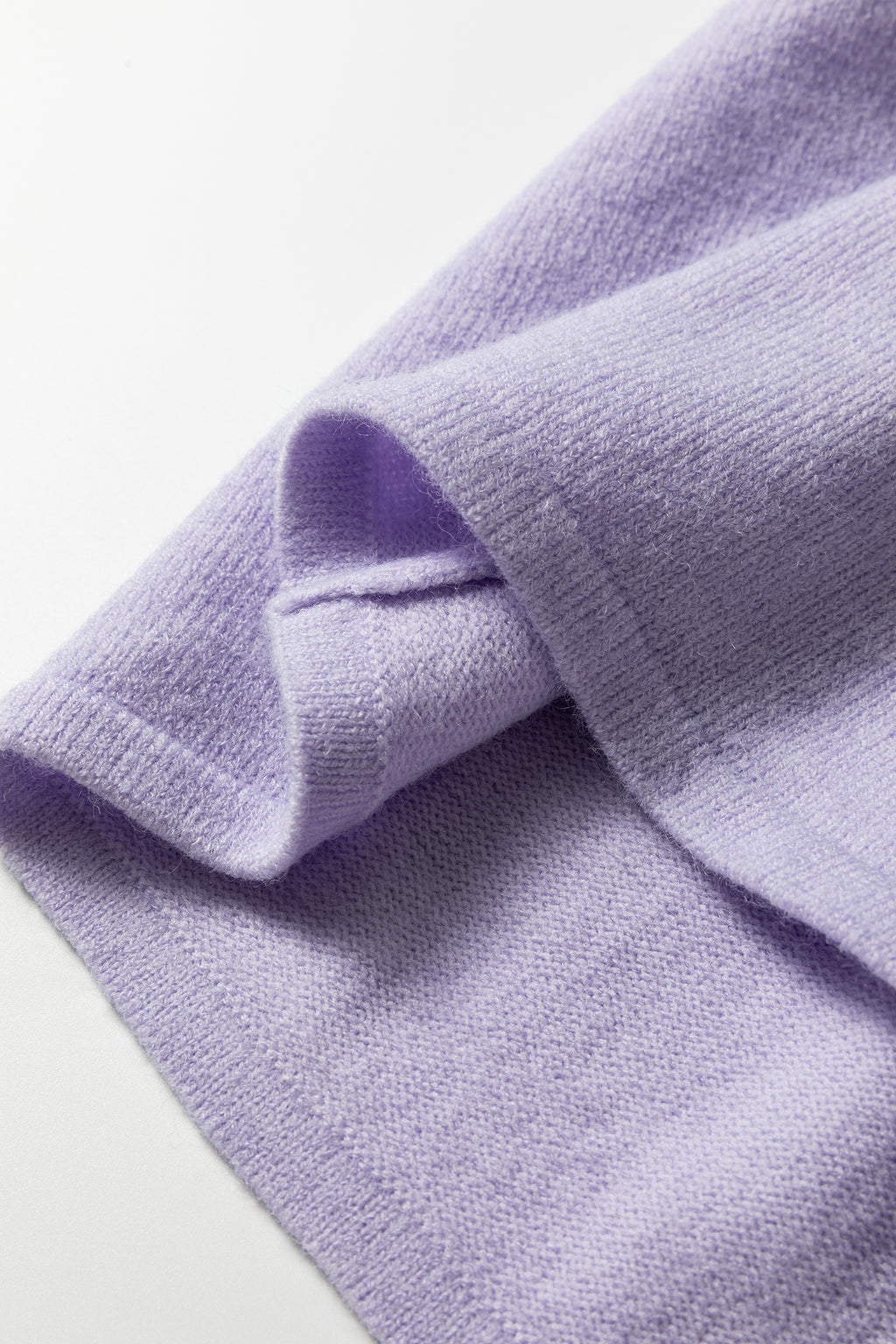 Lavendula 3/4 Sleeve Boxy Knit Button Down Sweater Cardigan