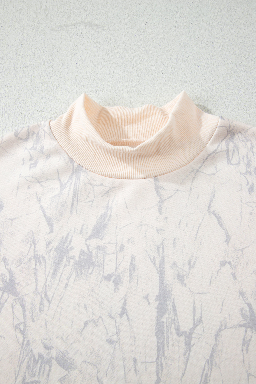 Khaki Camo Print Jogger Pants Set