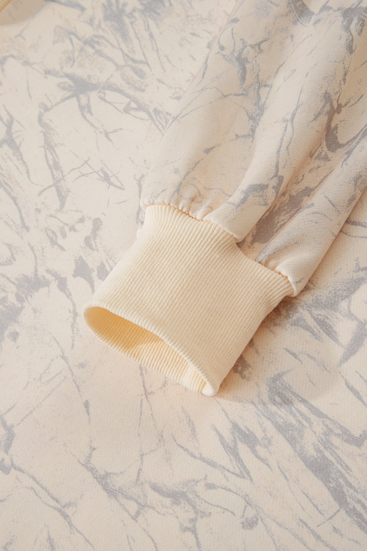 Pink Camo Mock Neck Baggy Sweatshirt